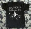 Nofx Рисунок карандашом Живая панк-рок группа Черная унисекс футболка S-5XL Q8631