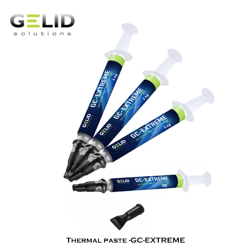 Термопаста/смазка GELID GC-Extreme для кулера процессора ПК, процессоров, теплопроводящая паста для радиатора, теплопроводящий герметик для радиатора