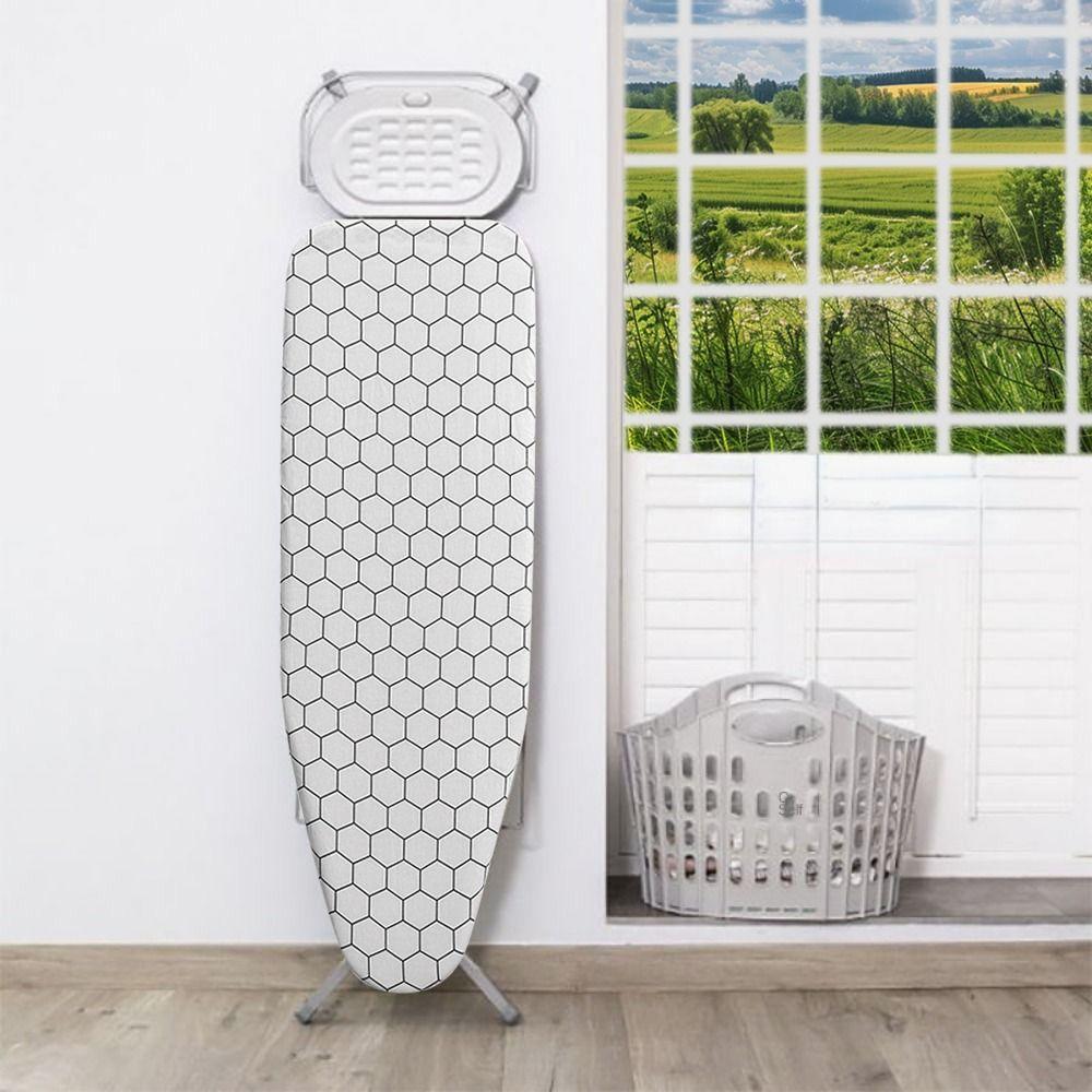 1Pcs With Elastic Edge Ironing Board Cover Stain Resistant Ironing Cover For Ironing Table