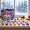 Christmas Countdown Toys Axolotl Advent Calendar 2026, 3D Printed Jointed Flexible Toys, 24 Days Holiday Boxes with Collectible Figures, Gifts