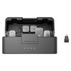 DJI Mic Mini 2 (Зарядный кейс с 2 передатчиками + 1 мобильным приемником) Беспроводной микрофон для iPhone 17 16 15 Android Планшетов ПК Plug Play 90 часов работы 300 м Шумоподавление Vlog
