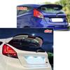 Для Ford Fiesta ST Line MK6 MK6.5 2008-2017 Задний спойлер на крышу, заднее крыло, фиксированный ветровой фильтр, верхняя часть багажника, разделитель, губа