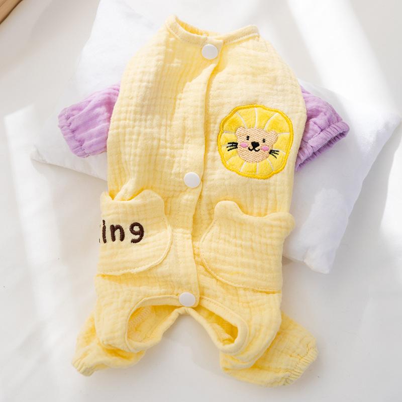 Тонкая дышащая сетчатая сумка для собак на весну и лето, одежда для четвероногих кошек, одежда с кондиционером, домашняя одежда для домашних животных, одежда для собак