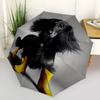 1pc Dachshund Rainboots Open/Close Folding Umbrella, All- Portable Umbrella for & Men, Stylish Accessory (Holiday Gift) 8-Rib yy251213180