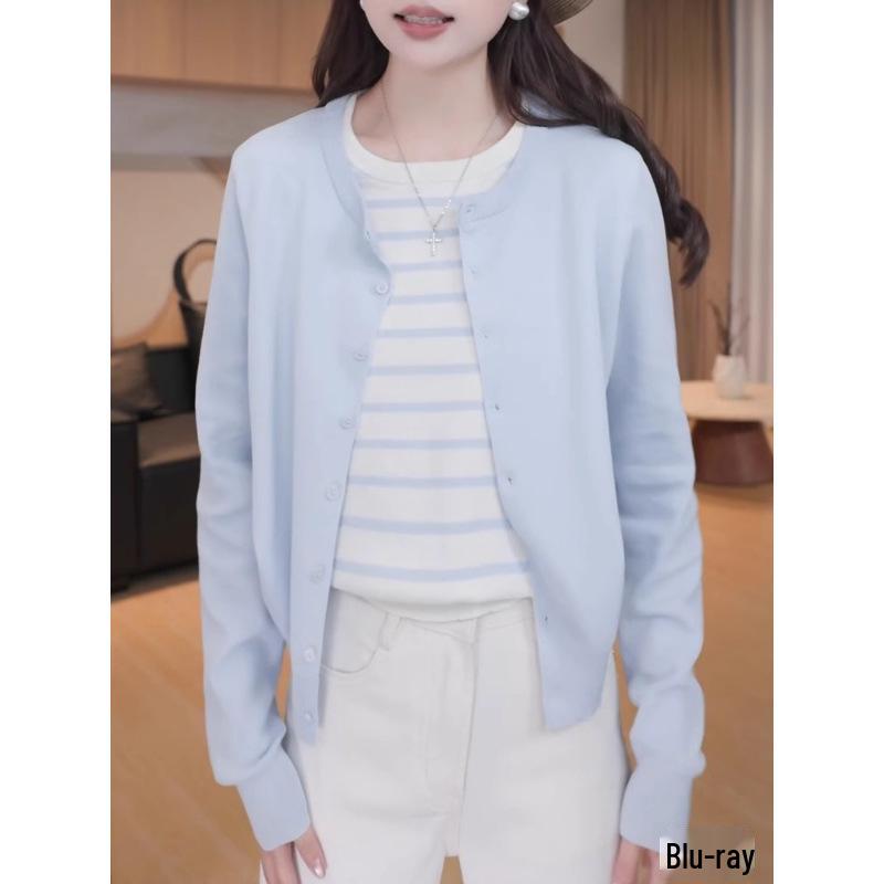 Striped Color Block Two-Piece Knit Sweater - Plus Size Slimming Style for Autumn 2025