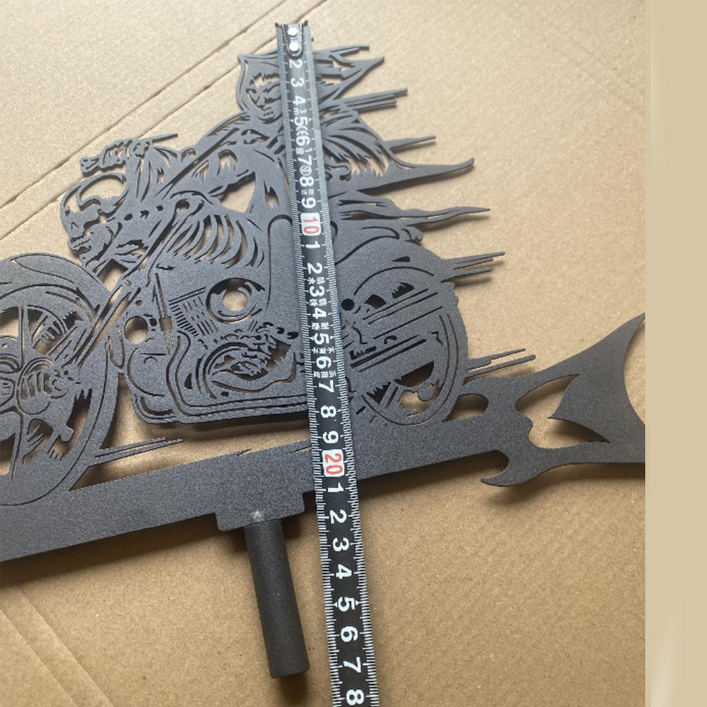 Decorative Iron Weather Vane Weathervane Perfect for Roofs and Outdoor Garden Courtyard Decoration Wind Direction Tool