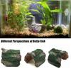Simulation Tree Hole Shelter Escape Cave Lizard Hideaway Shelter Reptile Cave  Terrarium Decoration