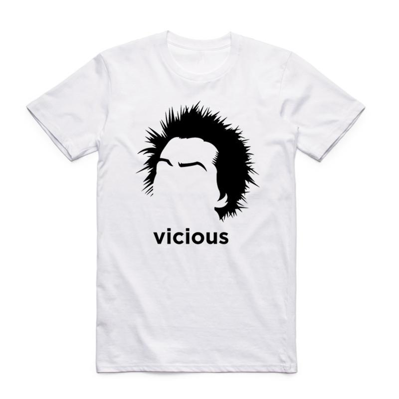 2019 Summer Fashion Unisex Print Sid Vicious Dead Headline T-shirt Punk Rock O Neck Short Sleeves Unisex T Shirt