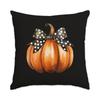 1/4Pcs Halloween Pillowcase, Halloween Bow Ghost Pumpkin Cushion Cover, Decorative Sofa, Living Room, Bedroom Cushion Cover