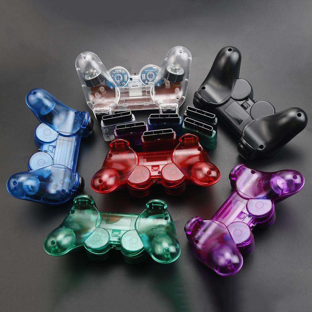 Беспроводной геймпад для консоли PS2 джойстик 2.4G двойной вибрации ударный джойстик USB игровой контроллер для ПК