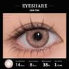 Eyeshare 2шт цветные контактные линзы светло-голубые линзы коричневые натуральные контактные линзы светло-серые линзы голубые модные контактные линзы