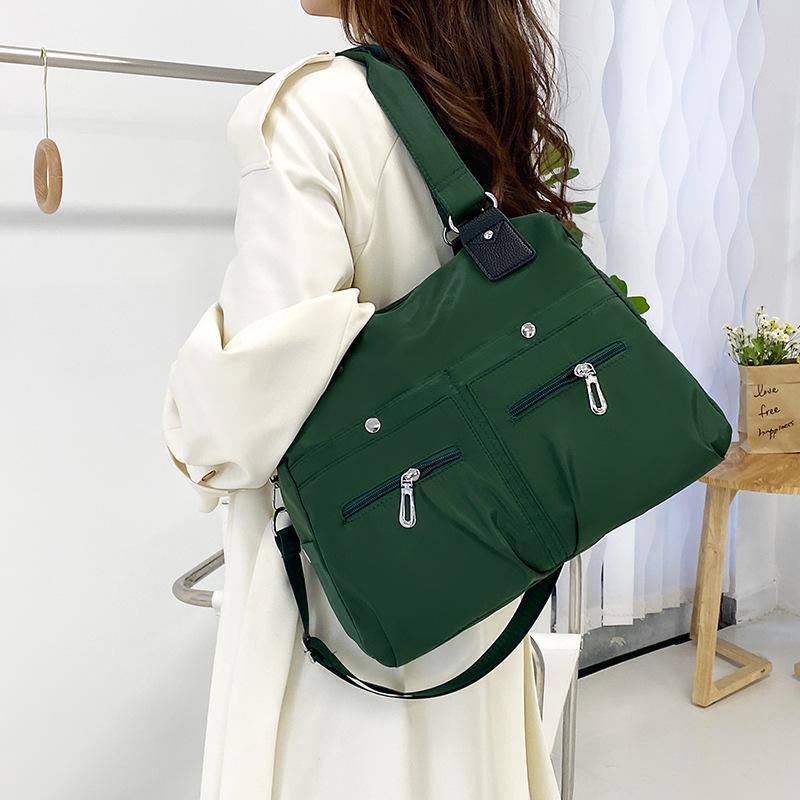 2024 женская сумка ручная дорожная сумка женская сумка для мам нейлоновая ткань плечо косая сумка большая сумка