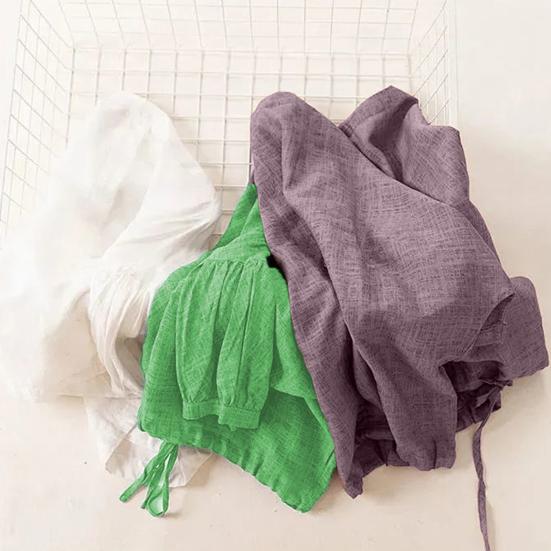 Блузка с коротким рукавом, дышащая хлопковая льняная женская рубашка «летучая мышь», подол, одежда для повседневного ношения