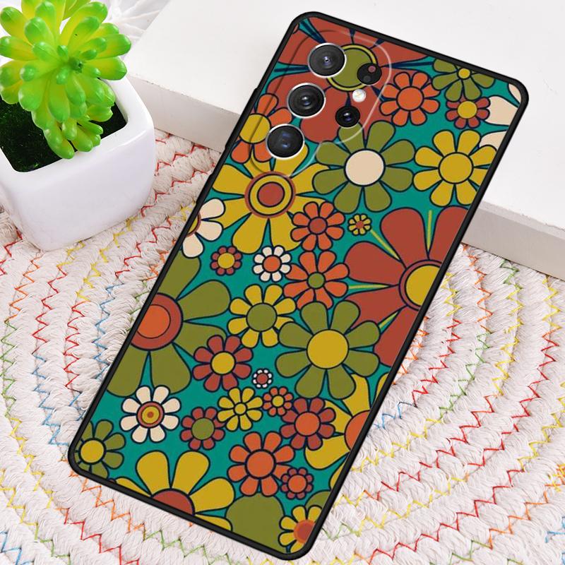 Крутой винтажный чехол в стиле 70-х для Samsung Galaxy note 10 pro S26 Ultra S23 S24 FE S25 S21 S22 PLUS ударопрочный чехол