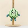 Keyring Plushie Watermelon With Embroid Smiling And Frowning Expressions Design