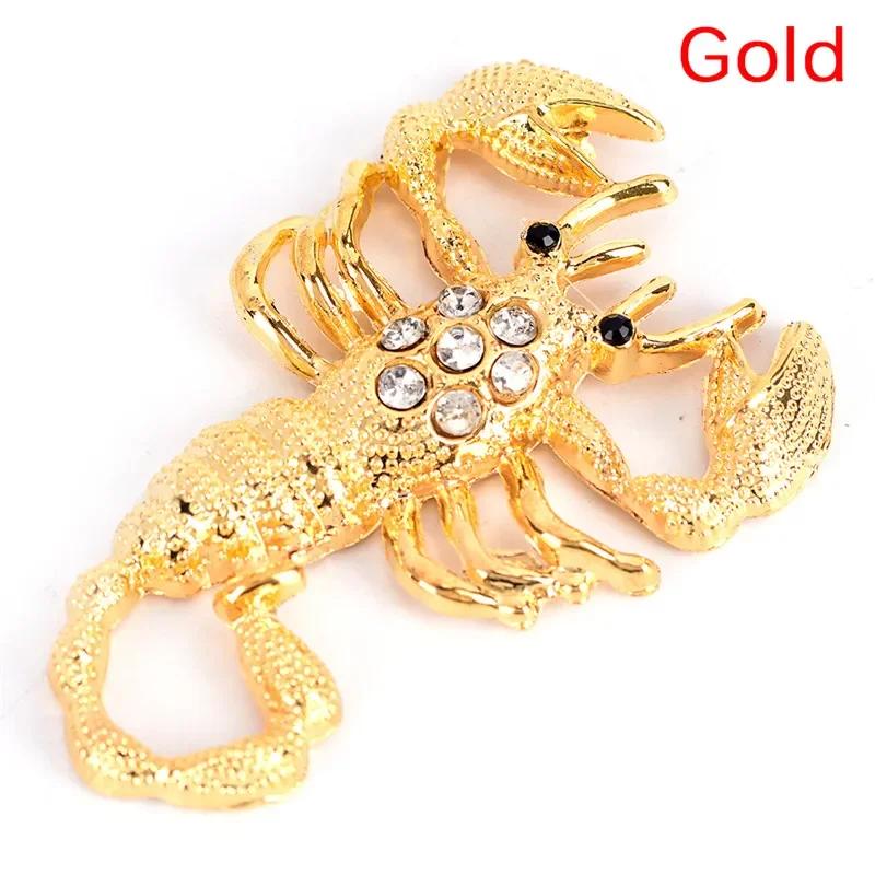 Забавная 3D наклейка-стикер скорпион для стайлинга автомобиля, крутая металлическая эмблема, значок, наклейки, серебристый/золотой