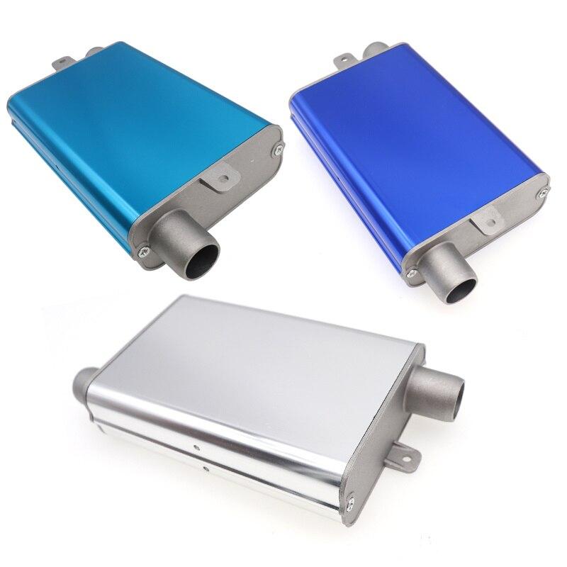 24 мм автомобильный воздушный дизельный стояночный обогреватель, глушитель, глушитель с зажимами, алюминий для Eberspacher Diesel, стояночный обогреватель