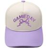 GAMEDAY Truck driver hat three-dimensional embroidery retro color matching baseball cap European and American men's and women's casual hat