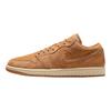 Jordan Air Jordan 1 Износостойкие Низкие Винтажные Баскетбольные Кроссовки Унисекс Льняно-Коричневые HV4089-200