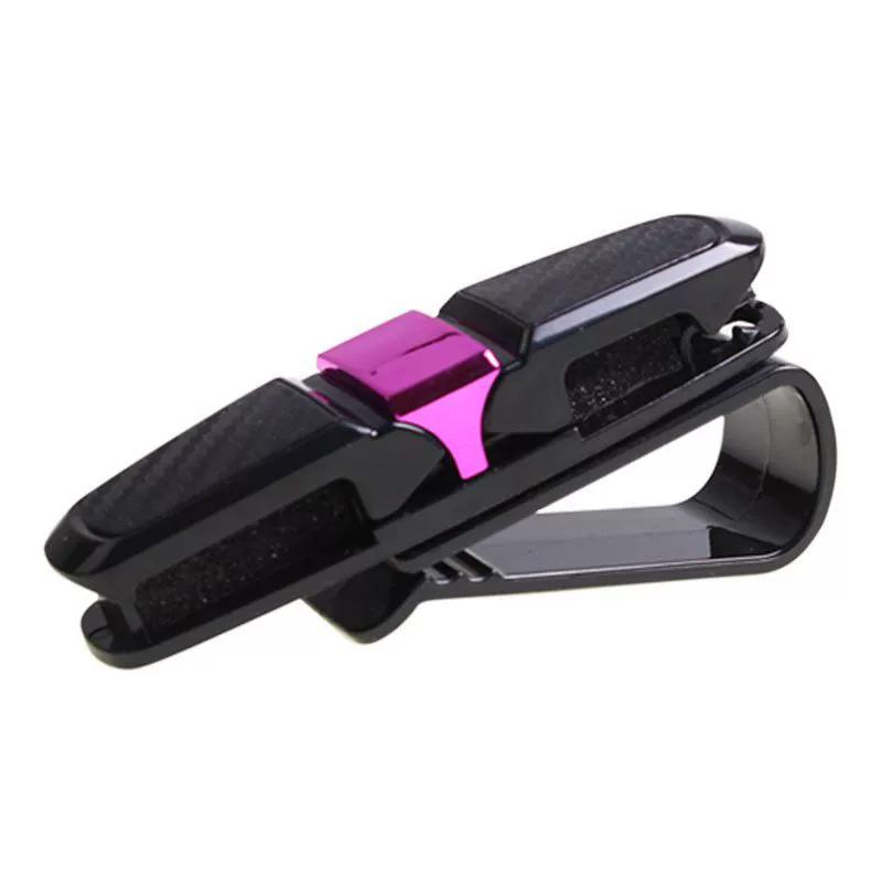 Universal Car Auto Sun Visor Glasses Box Sunglasses Clip Card Ticket Holder Fastener Pen Case Eyeglasses Clips Accessories