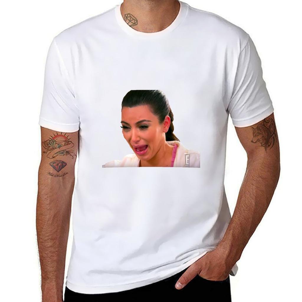kim crying TShirt Cool Dry PerforUnisexce TShirt