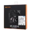 Вентилятор для корпуса 120 мм большой воздушный статический напор PWM тип ID-COOLING объем/высокий XF-120-K