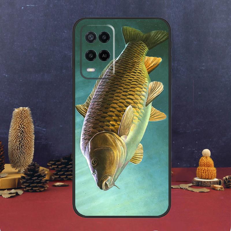 РЫБАЛКА КАРП РЫБА Чехол Для Oppo A5 Pro A6 A15 A18 A38 A58 A78 A98 A54 A74 A94 A17 A57 A80 A60 A40 A16 A76 A96