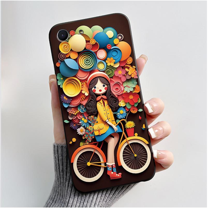 Case For sony Xperia XZ4 Compact Black Silicone Soft Case sony Xperia Ace 2019 Luxury Cute Love Rabbit Funny Cartoon Back Cover