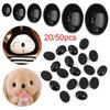 Plastic Toys DIY Tool Doll Animals Noses Safety Parts Doll Oval Noses Plush Dolls Accessories