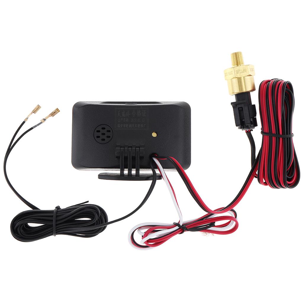 12V / 24V 4 In 1 LCD Digital Volt Gauge+Water Temp Gauge+Oil Pressure Gauge+Fuel Gauge with Sensor