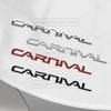 AABJD1 Car 3D Metal For KIA Carnival KA4 Hybrid GT Line Body Emblem Badge Decals Auto Tail Sticker Decorative Accessories