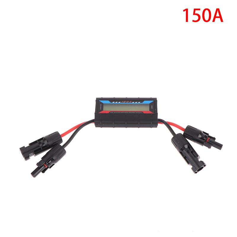 150A/200A Solar Energy Tester With Photovoltaic Connector Power Meter RC Model Aircraft Power Meter Analyzer Current Power Meter