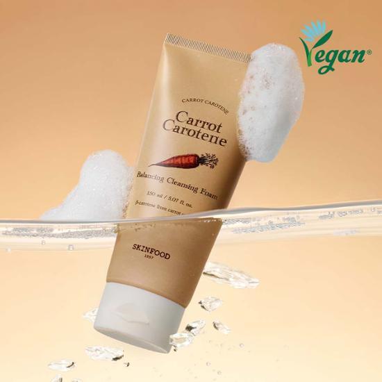 Skinfood Carrot Carotene Balancing Cleansing Foam