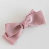 pearlymore ribbed ribbon hairpin (pink)