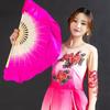 40cm Long Imitation Dancer Practice Long Silk Fans Rayon Silk Fans Silk Fans Belly Dancing Fan