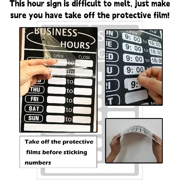 Вывеска с часами работы, Индикатор часов работы, Табличка с часами работы магазина, Дверные принадлежности для бизнеса с указанием часов работы, Сменная отметка времени работы магазина с