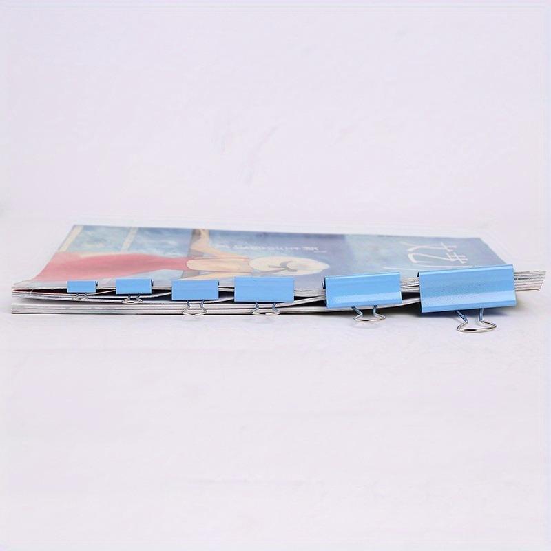 32 мм/41 мм/51 мм 12/24 шт. цветной длинный зажим-ласточкин хвост большой средний и малый набор канцелярских принадлежностей