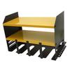Power Tool Organizer 4 Slots Iron Structure Multifunctional Compact Drill Holder Wall Mount for Workshop Warehouse