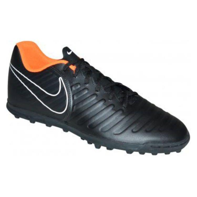 Nike Футбольные бутсы для мужчин Nike Tiempo Legend 7 Club TF Черный Total Orange AH7248-080