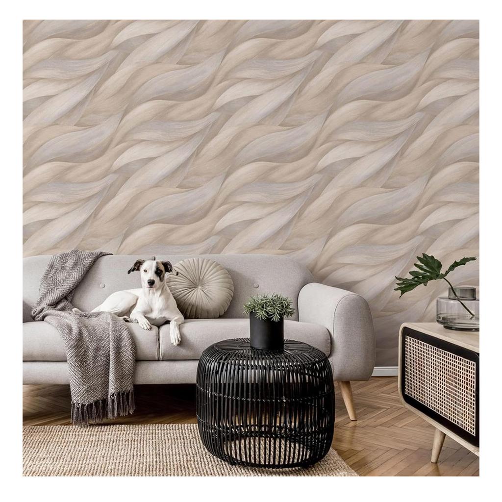 Виниловые текстурированные обои Erismann Casual Chic Wave