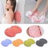 Душевая щетка для ног, спины, отшелушивающий массажный коврик для душа, щетка с всасыванием, противоскользящая чистящая омертвевшая кожа, коврик для ванной комнаты