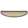 Stair Treads 15 pcs 56 x 17 x 3 cm Brown Semi Circular