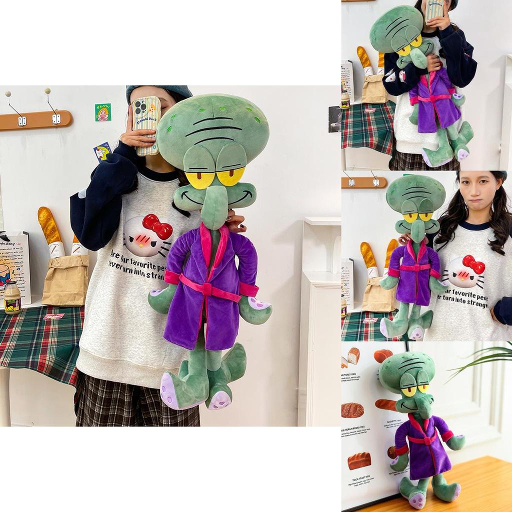 Squidward Soft Plush Toy With Cotton Filling For Comfortable Sleep And Play