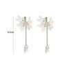 Japan Transparent Crystal Dangle Fashion Small Elegant Ear Studs Jewelry Drop Earrings Eardrop