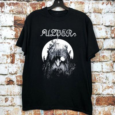 Футболка ULVER BAND Skogtroll с коротким рукавом Полный размер S-5XL BE2810 Унисекс футболка