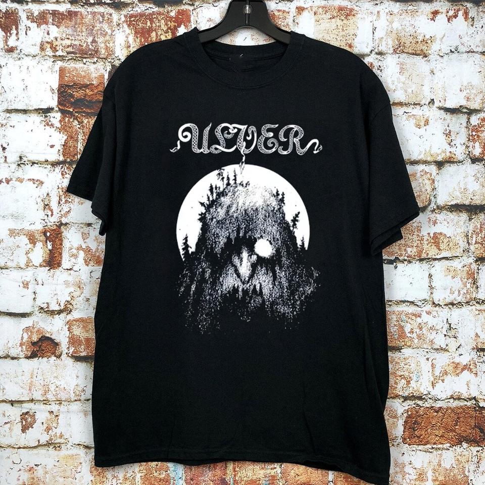 Футболка ULVER BAND Skogtroll с коротким рукавом Полный размер S-5XL BE2810 Унисекс футболка