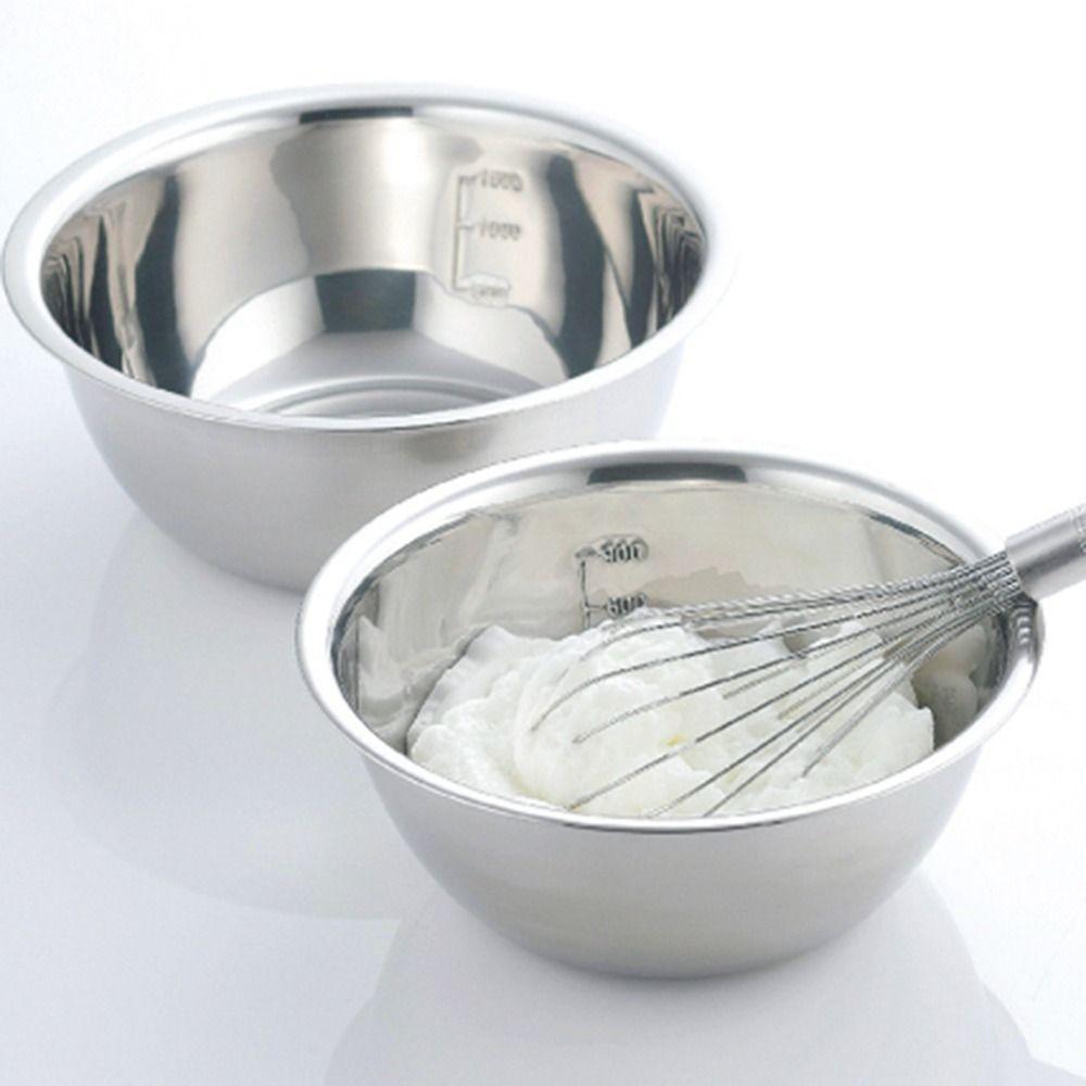 Вложенные друг в друга миски из нержавеющей стали Миски для приготовления пищи Переносные миски для смешивания Выпечка