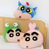 Genuine Crayon Small New Head Pillow Cute Drag Bee Rabbit Superman Frog Series Head Pillow Doll