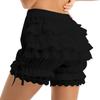 Women Layered Underwear Ruffles Bloomer Pumpkin Knickers Shorts Gothic Cosplay Costume