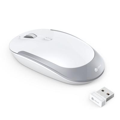 IClever Беспроводная мышь, высокая совместимость с Mac и GMN41S, тонкая, тихая, 2,4 ГГц, легкая, 3 уровня DPI, энергосберегающая, точная, компактная,